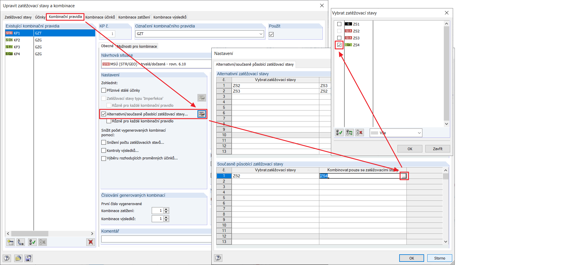 Kombinační pravidla