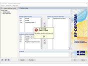 Chybové hlášení "Byly zadány nepodporované typy prutů"