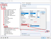 Vlastnosti zobrazení