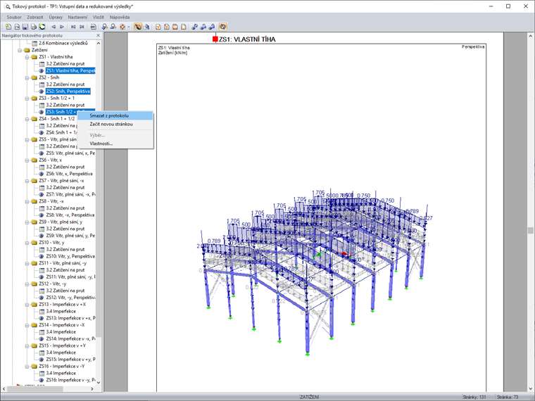 Odstranění několika obrázků z protokolu