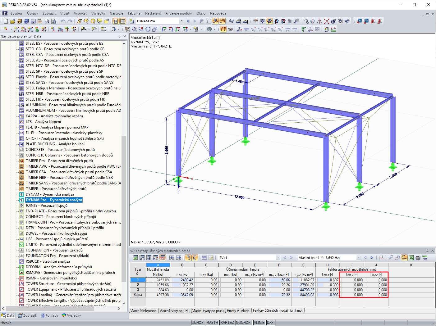 Faktor účinné modální hmoty