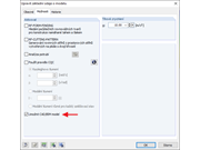 Aktivace prostředí CAD/BIM modelu