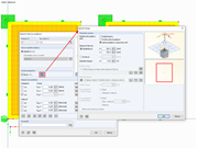 Dialog pro automatické zadání sloupu