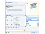 Zadání nelineárního kloubu na konci prutu