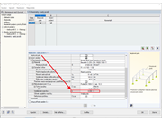 Torzní uložení - Vzdálenost nosníků