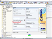 aktivovat změny tuhosti z RFEMu