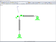 Model B: Asymetrický rám
