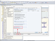 Aktivace lineární interakce namáhání normálovou sílou a momentem