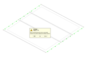 Dotaz č. 47. Nově vytvořená plocha leží přímo na jiné ploše. Chcete novou plochu integrovat do stávající plochy?
