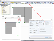 Perspektivní pohled deaktivován - měřítko se zobrazí