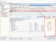 Zobrazení průřezu pro posouzení požární odolnosti