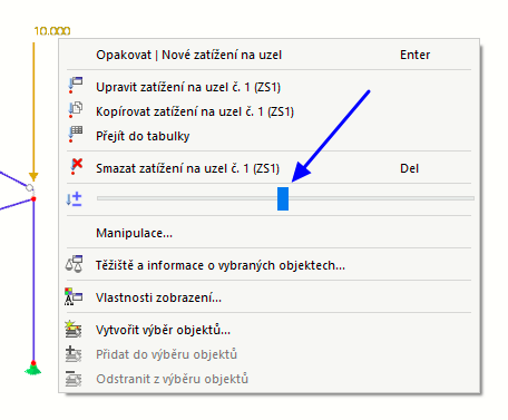 Plynulá úprava velikosti vektoru