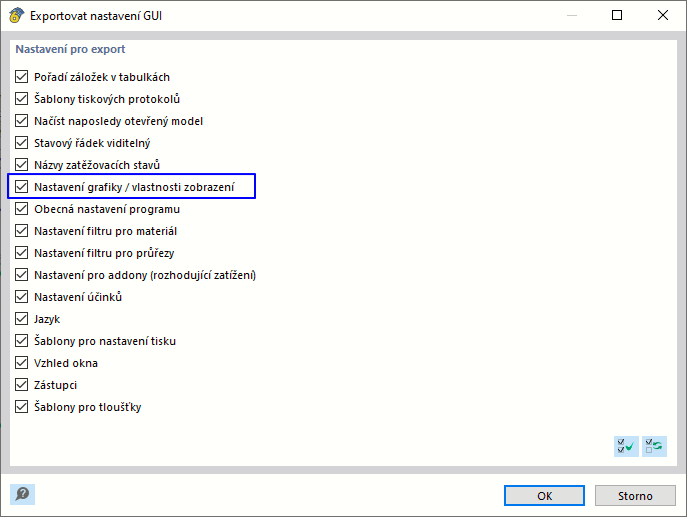 Zadání konfigurace