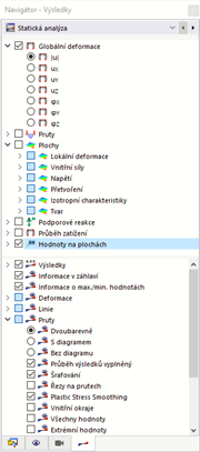 Navigátor - Výsledky