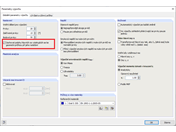Nastavení pro natočení profilu