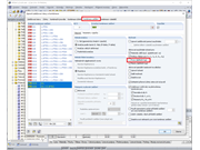Deaktivace úprav tuhosti pro vybrané kombinace zatížení