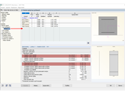 Návrhová napětí a přetvoření stanovená v RF-CONCRETE Members