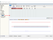 Navržená výztuž stanovená v RF-CONCRETE Members