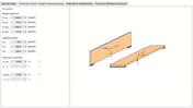 Parametry ortotropního lineárně elastického dřevěného materiálu pro plochy