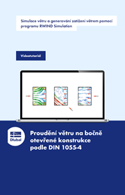 Simulace větru a generování zatížení větrem pomocí programu RWIND Simulation
