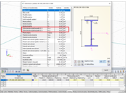 Účinná smyková plocha podle EC3 u IPE 300