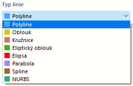 Typy linií