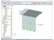 Příklad 3: Vodorovný řez stěnou