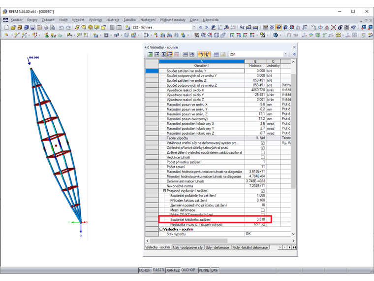 Součinitel kritického zatížení