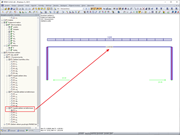 FAQ 005013 | Mohu so zobrazit zatížení, které je iteračně aplikováno na prut při typu zatížení Konečné předpětí?