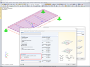 FAQ 005023 | Mám střešní konstrukci z trapézového plechu, která je nesena nosníky. Momenty na nosnících mi ale vychází menší než by měly být. Čím to může být?