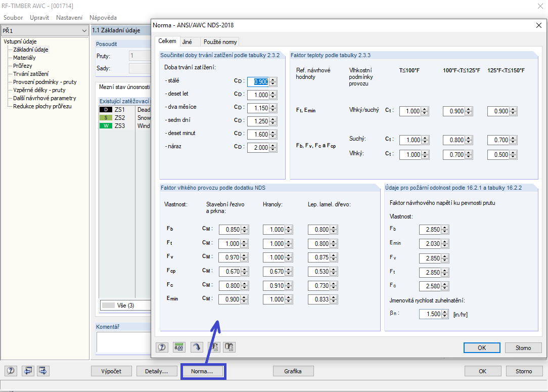 Úpravy součinitelů přizpůsobení