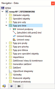 Typy pro linie a pruty