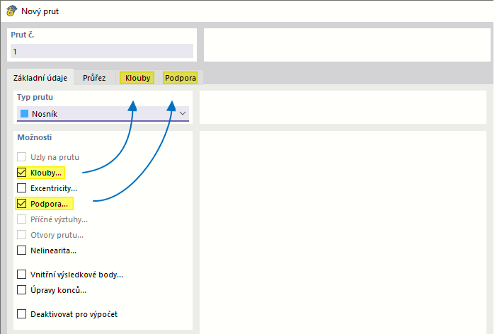Aktivace vlastností