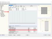 Zobrazení rozhodujících zatížení v modulu RF-CONCRETE Members