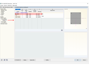 Nutná výztuž stanovená v modulu RF-CONCRETE Members