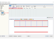 Navržená výztuž stanovená v modulu RF-CONCRETE Members