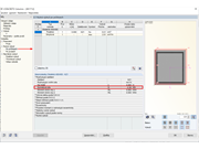Zobrazení rozhodujících zatížení v modulu RF-CONCRETE Columns