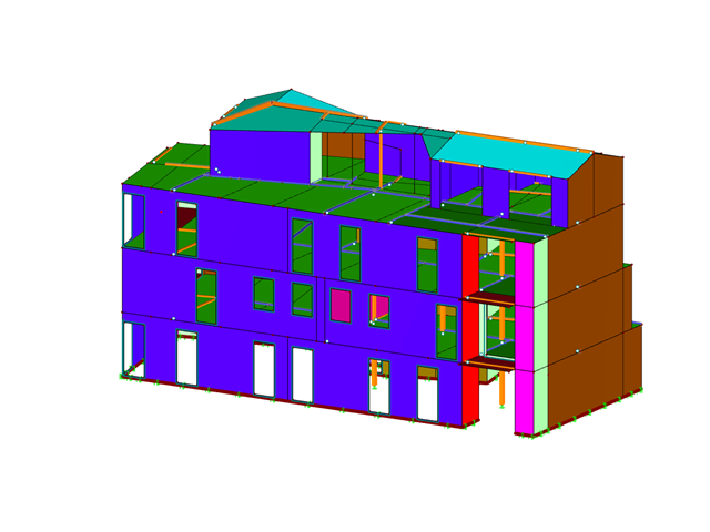 Studie alternativní dřevěné konstrukce pro budovu realizovanou pomocí tradičních systémů
