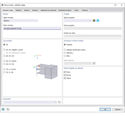 Možnost zvolit typ modelu 1D, 2D či 3D v základních údajích