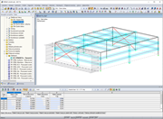 Zatížení plochy čelní stěny kolmo na zatížení výbuchem