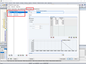 RF-DYNAM Pro - Definice časového diagramu Forced Vibrations