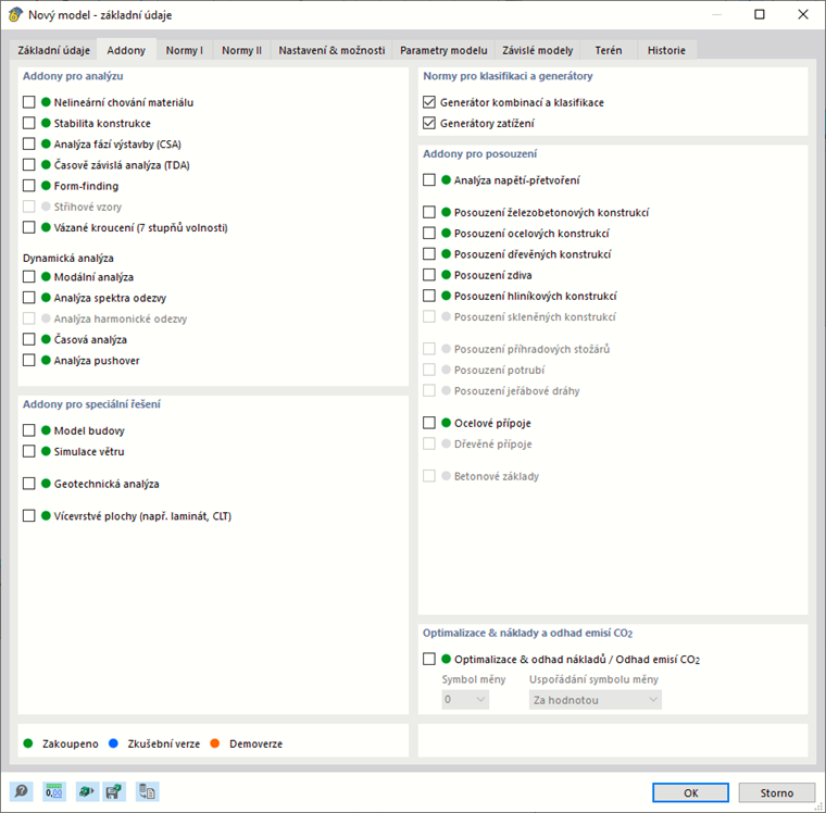 "Addony" pro analýzu a posouzení