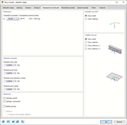 "Nastavení & Možnosti" pro osy a tolerance