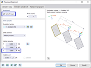 Kopírování objektů 3 m nahoru