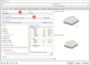 Zadání typů tuhosti a tloušťky pro stěny