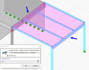 Výběr průvlaku a nosníku rámu