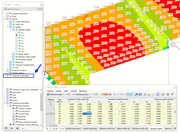 Aktivace výsledných hodnot na bodech rastru