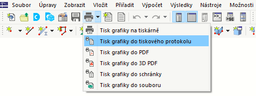 Možnosti "Tisk grafiky"
