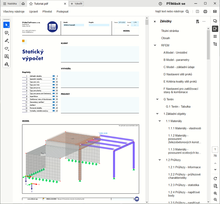 Soubor PDF v tiskovém protokolu