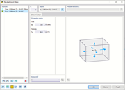 Dialog ' Nové plynové těleso '